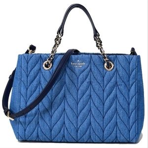 NWT*♠️ Kate Spade ♠️ Briar Lane Quilted Denim